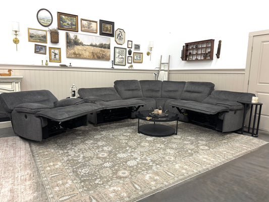 Haverty’s 6-Piece Reclining Sectional