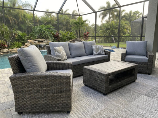 NEW 4-Piece Patio Conversation Set