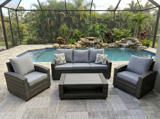 NEW 4-Piece Patio Conversation Set